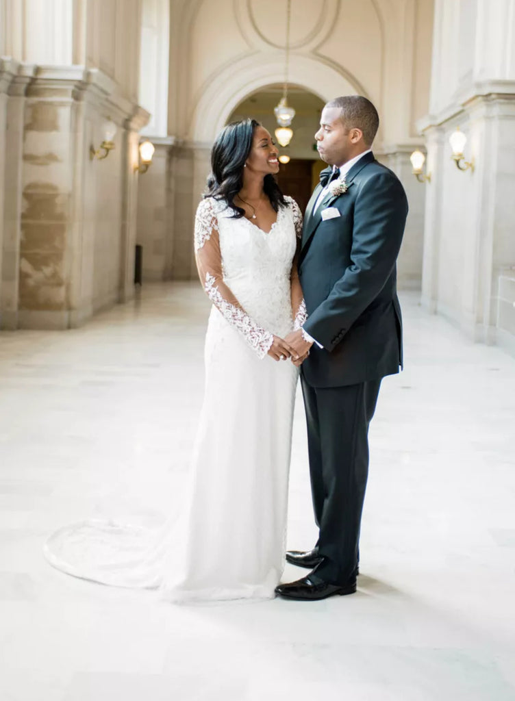 BRIDES // An Elegant Wedding at San Francisco City Hall